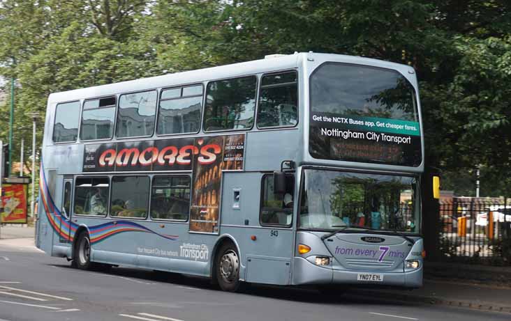 Nottingham Scania N270UD East Lancs 943